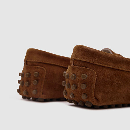 Kadın Loafer Ayakkabı [060038] TABA SÜET, 40