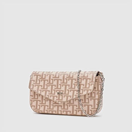 Kadın Monogram Cüzdanlı Çapraz Çanta [930039]