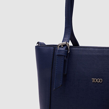 Kadın Monogram Tote Çanta [930040] LACİVERT