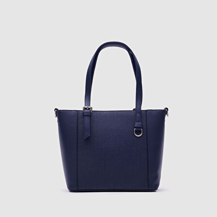 Kadın Monogram Tote Çanta [930040] LACİVERT