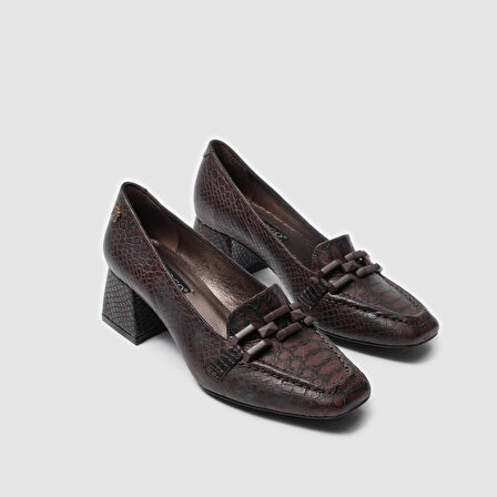 Kadın Klasik Casual Ayakkabı [060042] KAHVE PİTON, 38