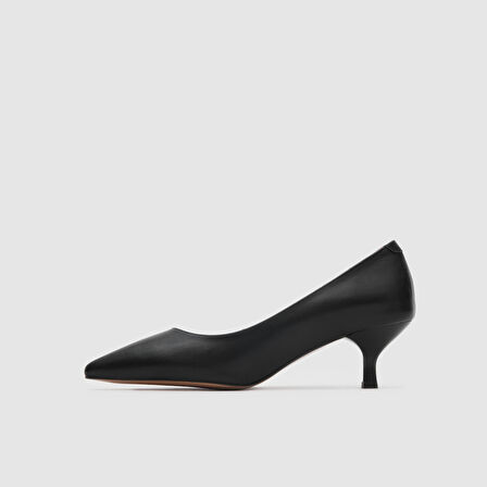 Kadın Stiletto Ayakkabı 7 Pont  [060066] SİYAH, 39