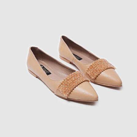 Kadın Babet Ayakkabı [060026] NUDE, 36