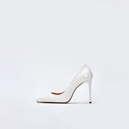 Kadın Stiletto [060061]  BEYAZ RUGAN, 37