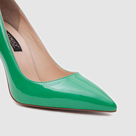 Kadın Stiletto [060061]  YEŞİL RUGAN, 36