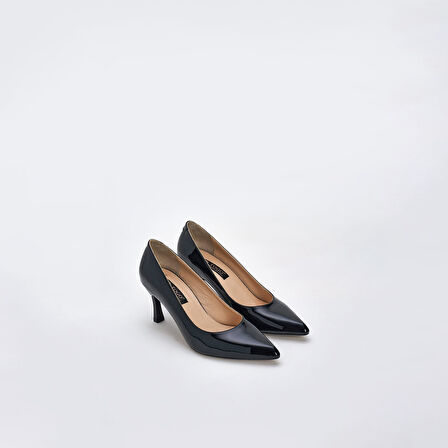 Kadın Stiletto [060064] SİYAH RUGAN, 37