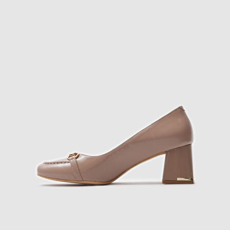 VIVIAN Kadın Topuklu Ayakkabı [060092] VİZON, 40