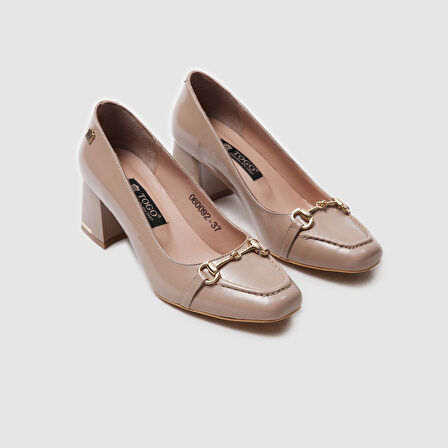 VIVIAN Kadın Topuklu Ayakkabı [060092] VİZON, 40