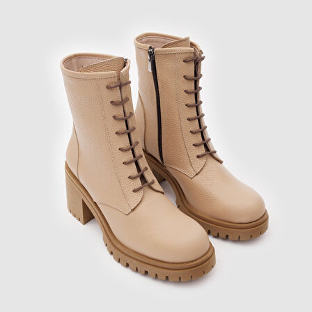 Kadın Postal Bot [060083] NUDE, 39