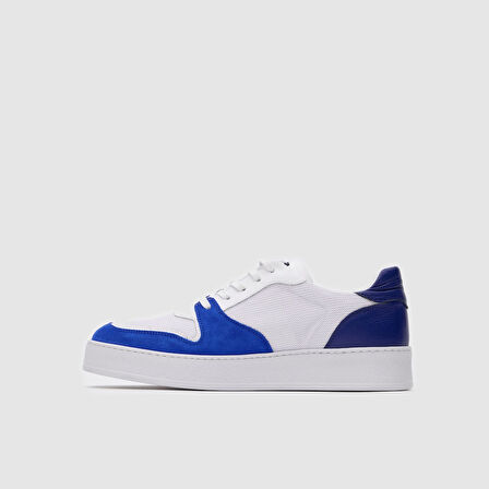 Erkek Sneaker Ayakkabı [052128] SAKS MAVİ - BEYAZ, 44