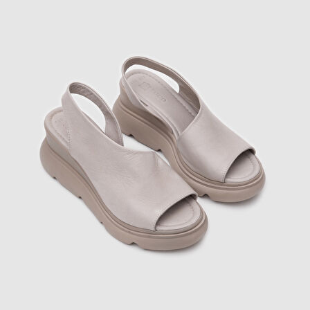 Kadın Dolgu Topuk Sandalet [060223]