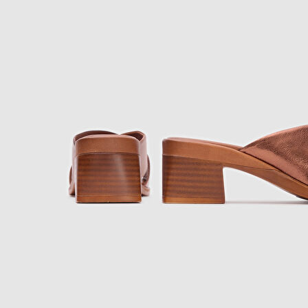 Kadın Topuklu Terlik [060195] 