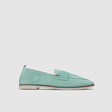 Kadın Loafer Ayakkabı [060226] SU YEŞİLI, 39