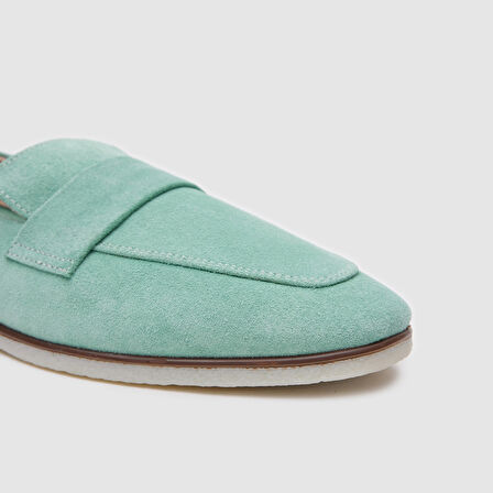 Kadın Loafer Ayakkabı [060226] SU YEŞİLI, 39
