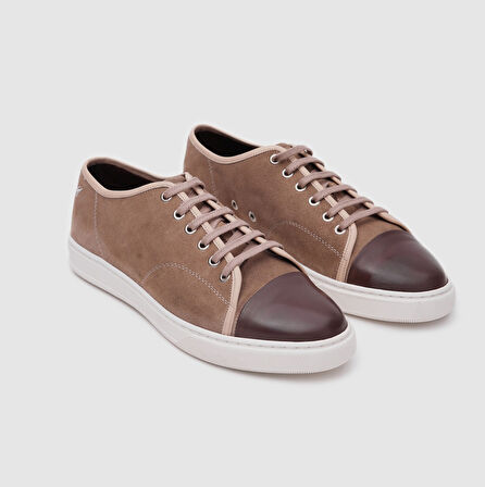 Erkek Sneaker Ayakkabı [052145] AÇIK KAHVE, 43