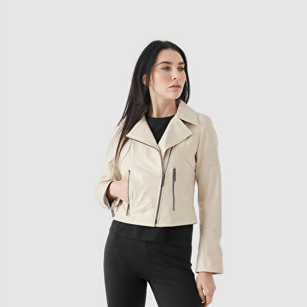 Kadın Deri Mont [810051]