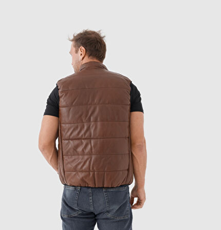 Erkek Deri Yelek [810060]