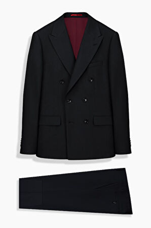 Moneta Slim Fit Siyah Takım Elbise