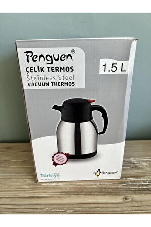 PENGUEN 1.5LT TOMBUL ÇELİK TERMOS 1150P