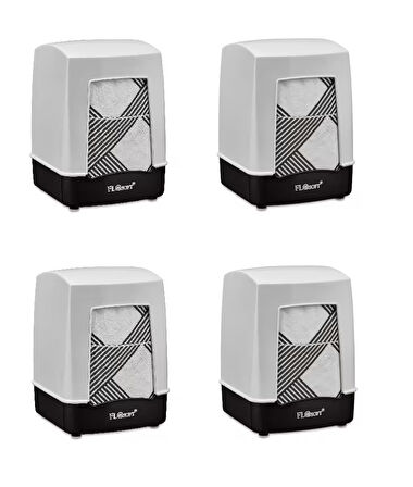 Masa üstü 4 lü dikey dispenser peçetelik - flosoft peçetelik f053