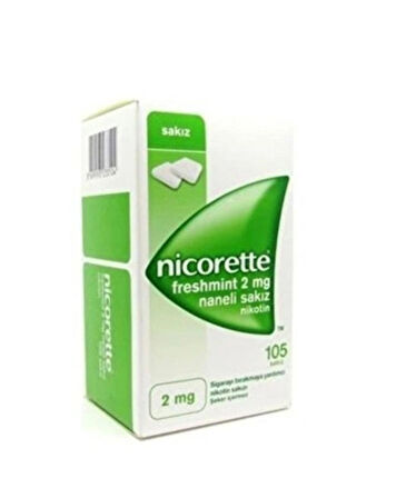 Nicorette Freshmint 2 Mg Naneli Sakız 105 Adet