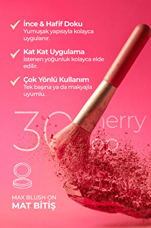 Powder Blush Allık - 30 Cherry Pop