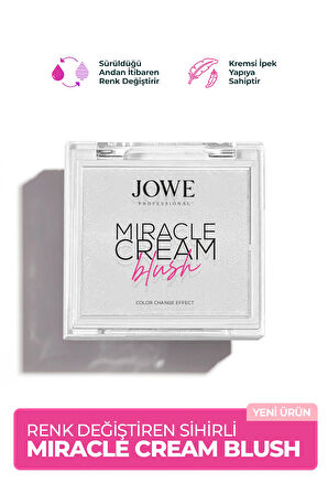 Jowe Miracle Cream Blush - Renk Değiştiren Allık