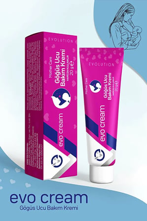 EVO CREAM GÖĞÜS UCU ÇATLAK KREMİ 20G