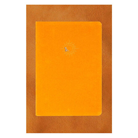 Victoria's Journals Bujo Süet A5 96 Yaprak Çizgili Defter Turuncu 124-1645
