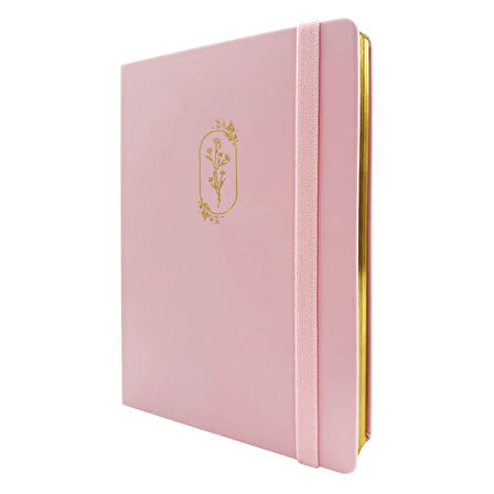 Victoria's Journals Bujo Vegan A5 Lastikli 96 Yaprak Çizgili Defter 124-1652