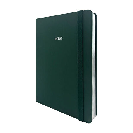 Victoria's Journals Bujo Vegan A5 Lastikli 96 Yaprak Çizgili Defter 124-1658