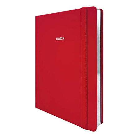 Victoria's Journals Bujo Vegan A5 Lastikli 96 Yaprak Çizgili Defter 124-1659