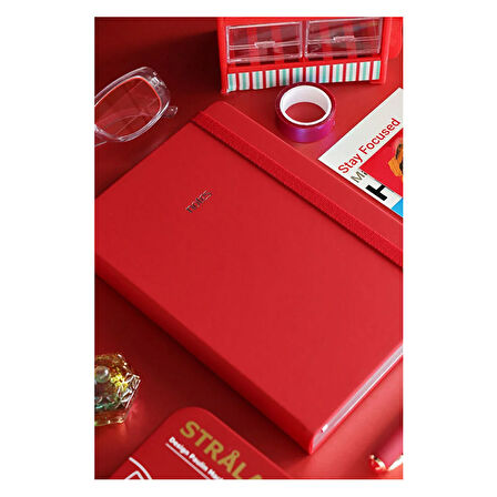 Victoria's Journals Bujo Vegan A5 Lastikli 96 Yaprak Çizgili Defter 124-1659