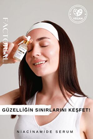 Niacinamide Serum - Niacinamide, Licorice ve Aloe Vera İçerikli (30ml)