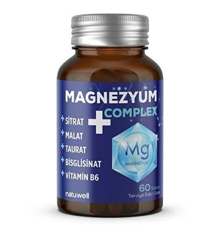 Natuwell Magnezyum Complex 60 Tablet