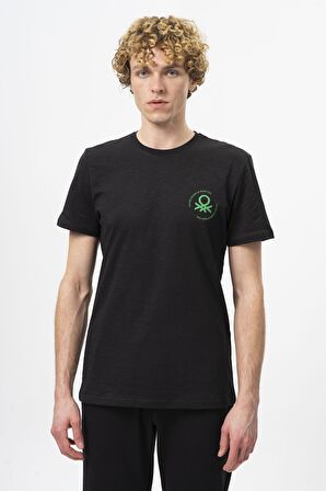 United Colors of Benetton Erkek T-Shirt BNT-M099-R