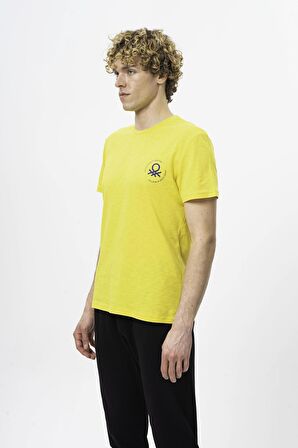 United Colors of Benetton Erkek T-Shirt BNT-M099-R