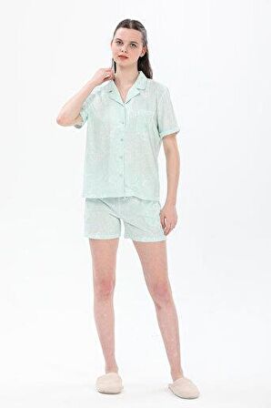 United Colors of Benetton W20417 Retro Kadın Şort Pijama Altı