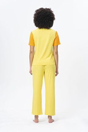 United Colors of Benetton W20408 Bicolor Kadın Pijama Üstü