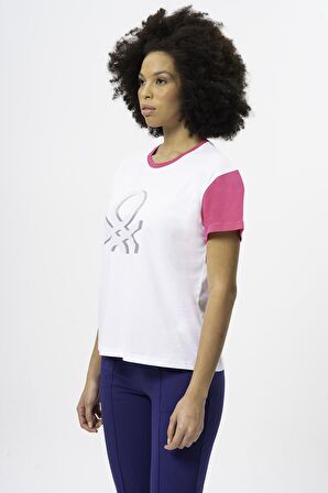 United Colors of Benetton Kadın T-Shirt BNT-W20371
