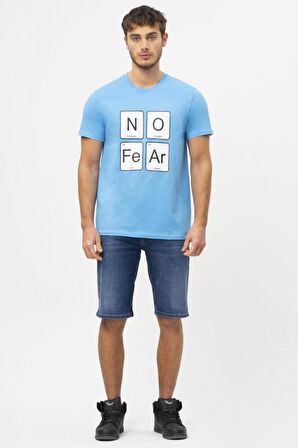 No Fear Orijinal Erkek T-shirt Mavi