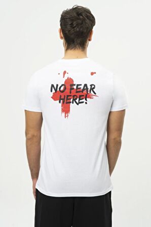 No Fear Orijinal Erkek T-shirt Beyaz