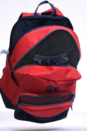 Gap GP03398 KIRMIZI -LACİVERT Unisex Sırt Çantası