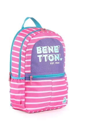 Unıted Colors Of Benetton Çift Bölmeli Okul Çantası 03752