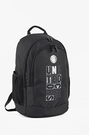 Çift Bölmeli Siyah Sırt Çantası 04300