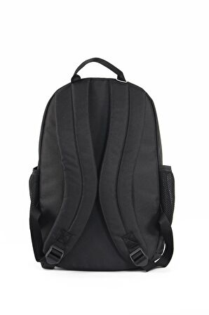 Çift Bölmeli Siyah Sırt Çantası 04300