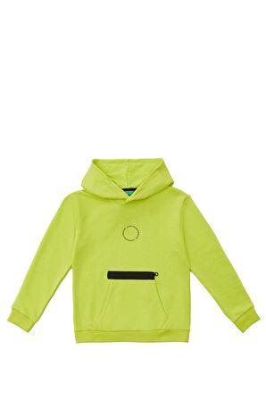 United Colors of Benetton Erkek Çocuk Kapüşonlu Sweatshirt