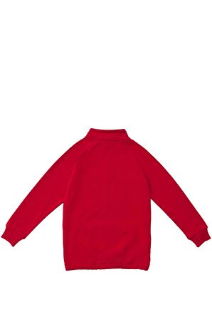 United Colors of Benetton Fermuar Yakalı Erkek Çocuk Sweatshirt