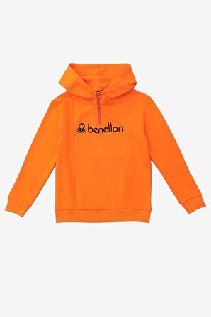 United Colors of Benetton Erkek Çocuk Kapüşonlu Sweatshirt