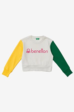 United Colors of Benetton Kız Çocuk Sweatshirt